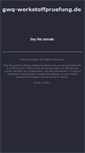 Mobile Screenshot of gwq-werkstoffpruefung.de